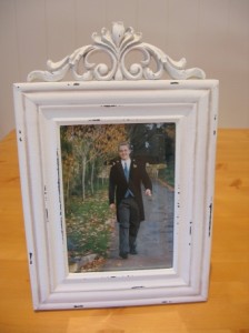 Rococo style photo frame