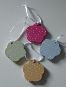 Decorative hanging flowers