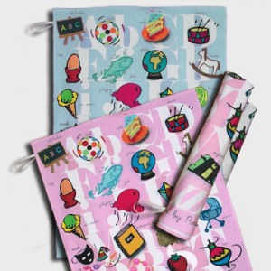 Alphabet tea towels
