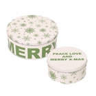 Cheery Christmas tins