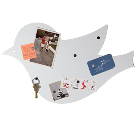 Heal's bird magnetic bulletin board