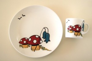 plate and cup
