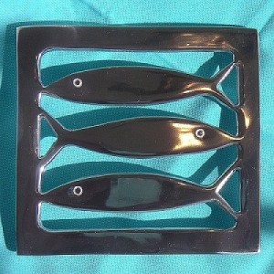 Fish design kitchen trivet from Not on The High Street