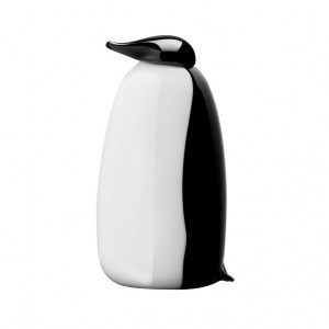 Iitala designer glass penguin 