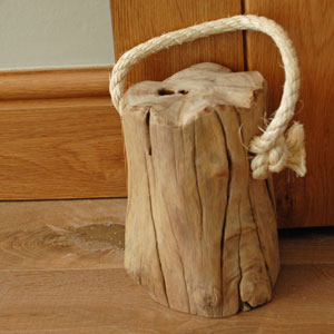 driftwood-doorstop Driftwood tree stump wood home accessories door stop