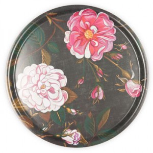Gardenia foral flower tray home accessory