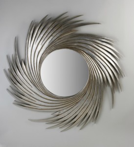 Win a stylish silver mirror from Home Gems