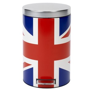 Brabantia Union Jack kitchen pedal bin