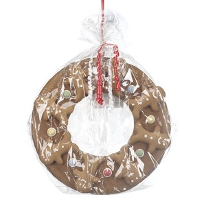 Alternative edible xmas wreath