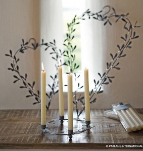 Mistletoe Christmas wreath decoration